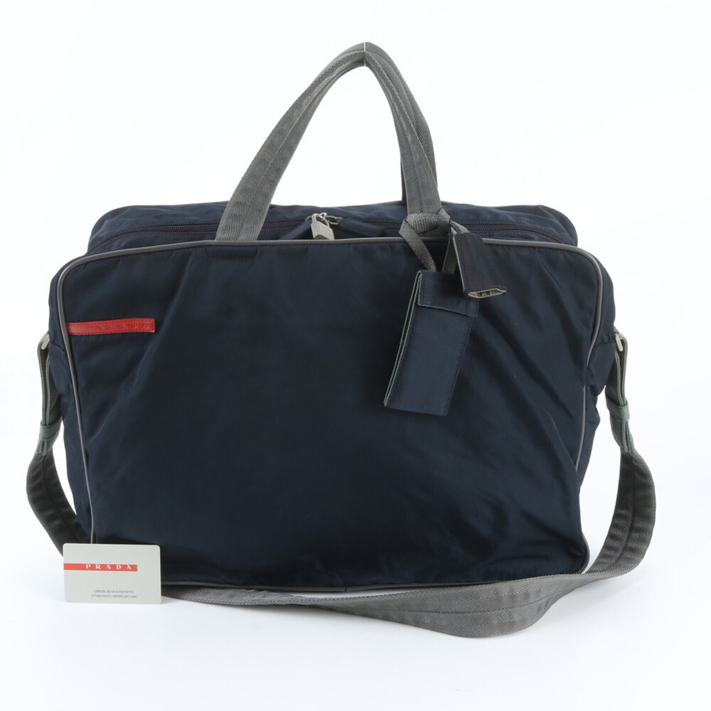 Pradasports Prada Sport V369 2-Way Boston Bag/Tote Bag/Shoulder Bag for Men (...